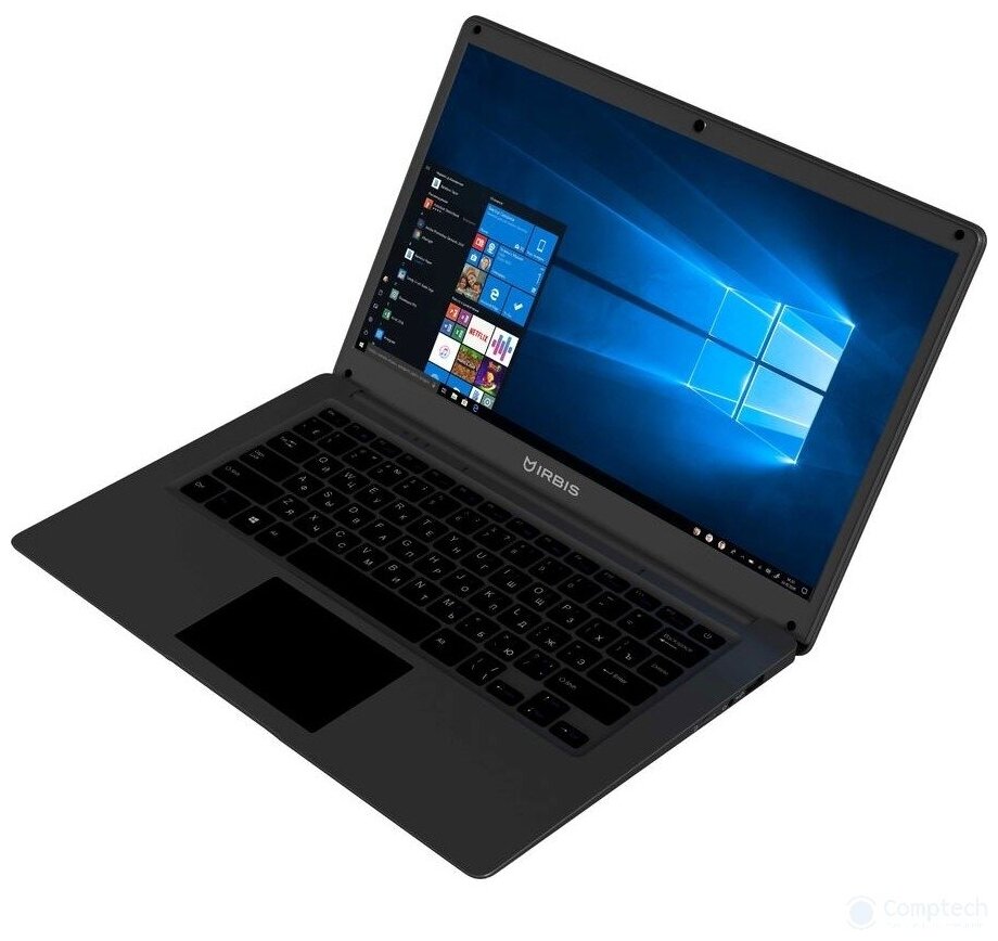 IRBIS NB248 Black 141 FHD IPS Celeron N40204Gb128GB SSDW10Pro