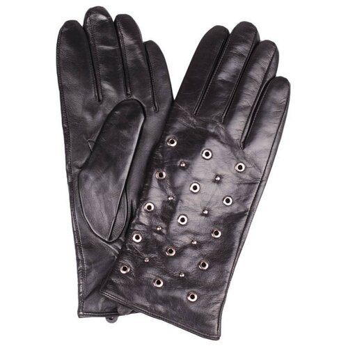перчатки женские универсальные утепленные Перчатки Pitas, размер 8.5, черный