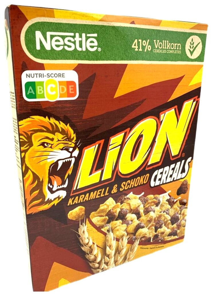 Готовый завтрак Nestle Lion Cereals / Нестле Лион Кереалс 400гр (Германия) - фотография № 2