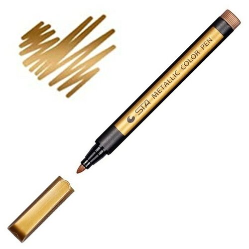 Металлизированные маркеры для создания эффектов - Gold, 1 шт, Epoxy Master