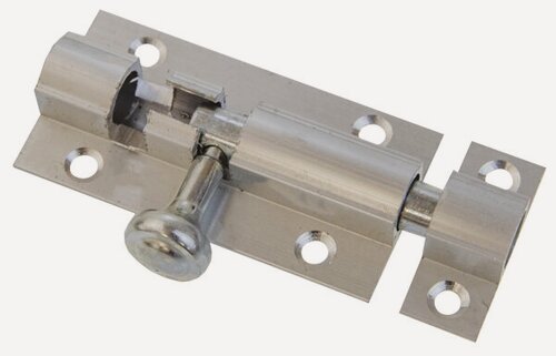 Изображение товара Задвижка-шпингалет "Чибис" 60+10 (хром)