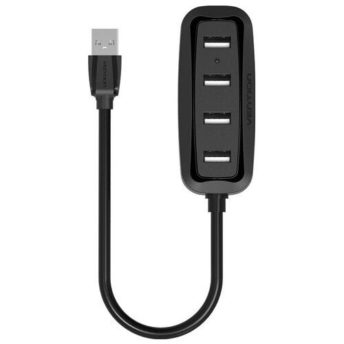 Концентратор Vention USB 20 на 4 порта Черный - 1м VAS-J43-B100 VAS-J43-B100 415200₽