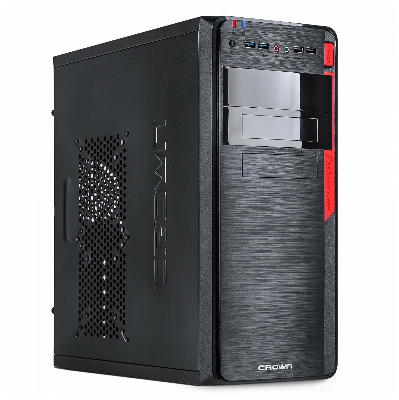 Системный блок TopComp AK 121970310 (AMD Ryzen 3 1200 3.1 ГГц, RAM 16 Гб, 1120 Гб SSD|HDD, AMD Radeon R5 230 1 Гб, Без ОС)