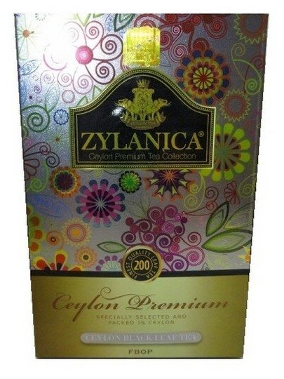 Чай черный ZYLANICA / Зеланика Ceylon Premium Collection FBOP 200 гр. средний лист - фотография № 6