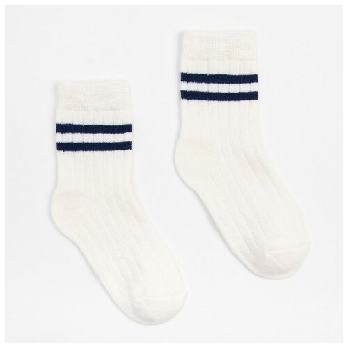 Носки Minaku размер 18-22, черный, белый носки minaku детские размер 18 22 синий