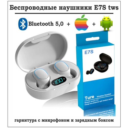 E7S TWS Беспроводные наушники для Айфон Андроид 116000₽