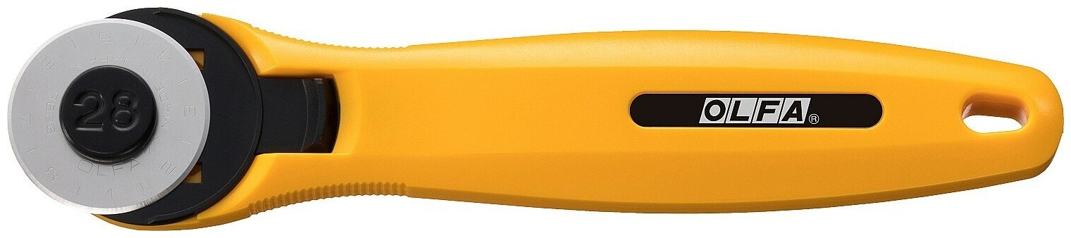 Дисковый нож, диаметр 28 мм желтый OLFA RTY-1/С