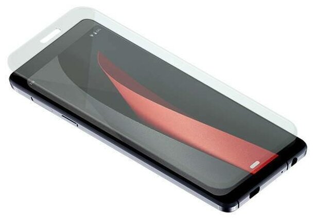 Защитное стекло для телефона BQ-6353L Joy (2.5D Full Glue Черная Рамка) - фото №1