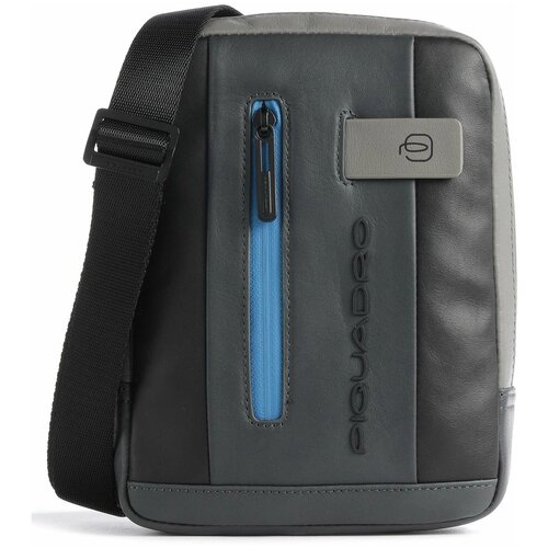 фото Сумка планшет piquadro urban, синий, серый