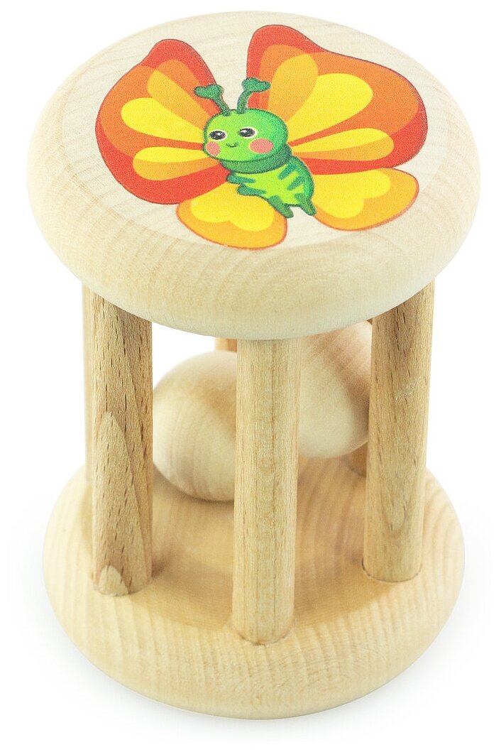 Погремушка/деревянные развивающие игрушки для малышей/Ulanik
