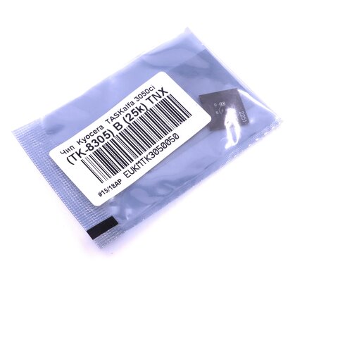 Чип TONEX TK-8305K для Kyocera TASKalfa 3050ci (Чёрный, 25000 стр.) чип tonex tk 8305c для kyocera taskalfa 3050ci голубой 15000 стр