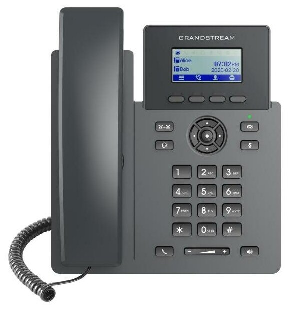 Проводной SIP-телефон Grandstream GRP2601P Чёрный