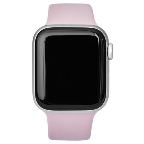 Ремешок VLP Band Silicone для Apple Watch 42/44mm, силиконовый, розовый ремешок vlp ремешок нейлоновый плетёный vlp для apple watch 42 44 45 l xl 2шт темно синий