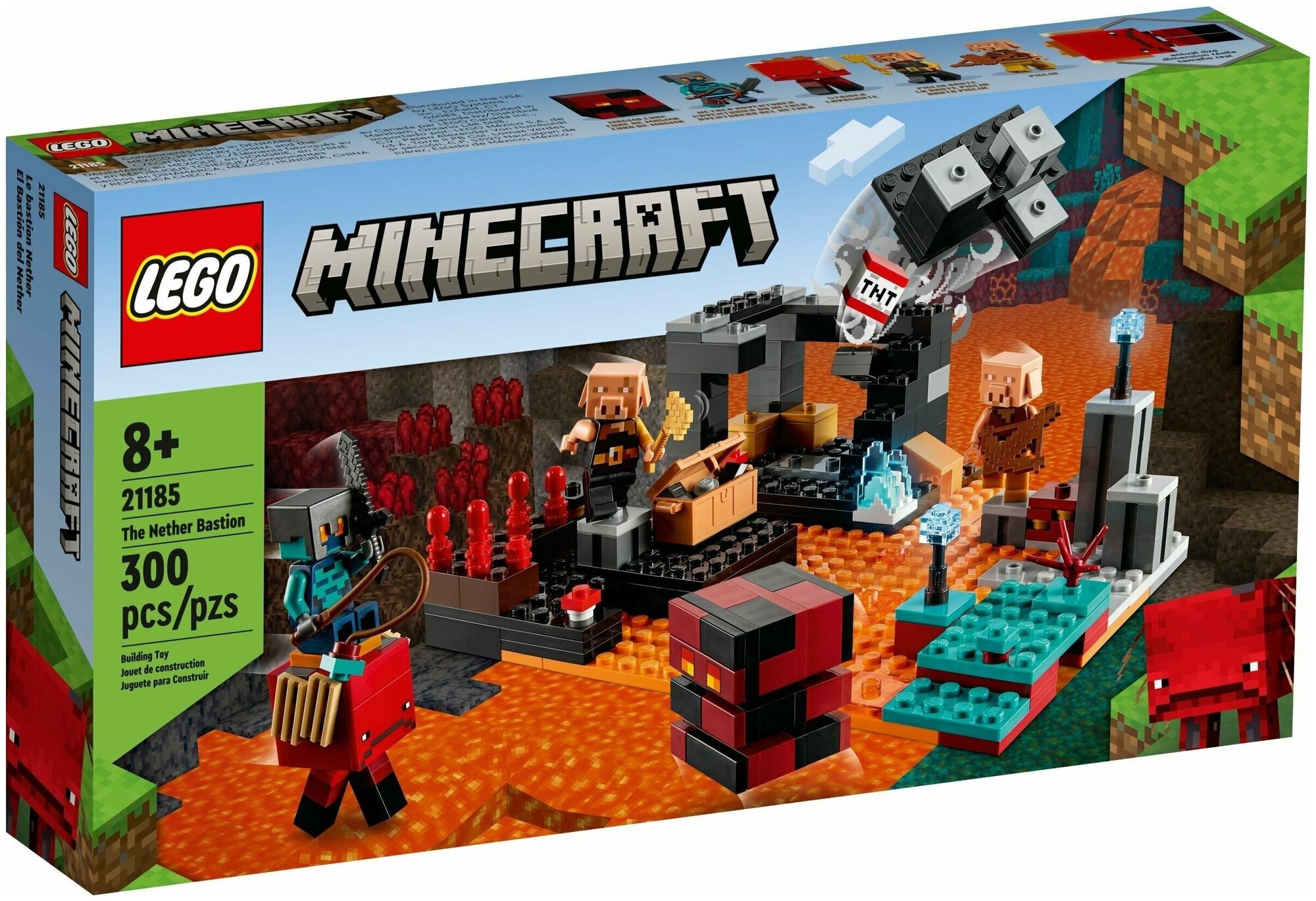 Конструктор LEGO Minecraft "Нижний бастион" 21185 - фото №1