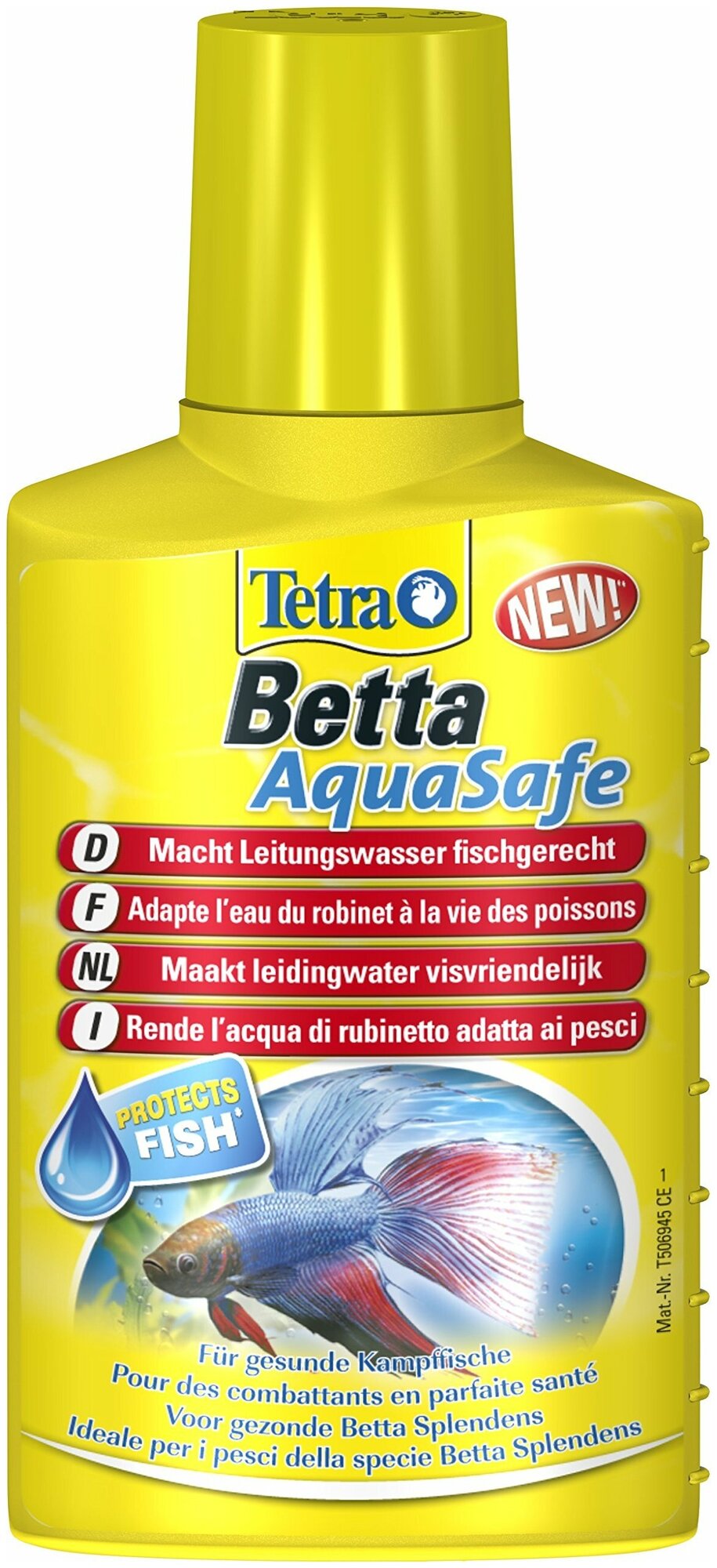 Кондиционер для подготовки водопроводной воды TETRA Betta AquaSafe 100 мл. - фотография № 14