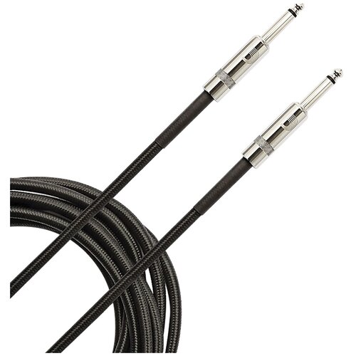 Custom Series Braided Кабель инструментальный, 4,5м, черный, Planet Waves PW-BG-15BK