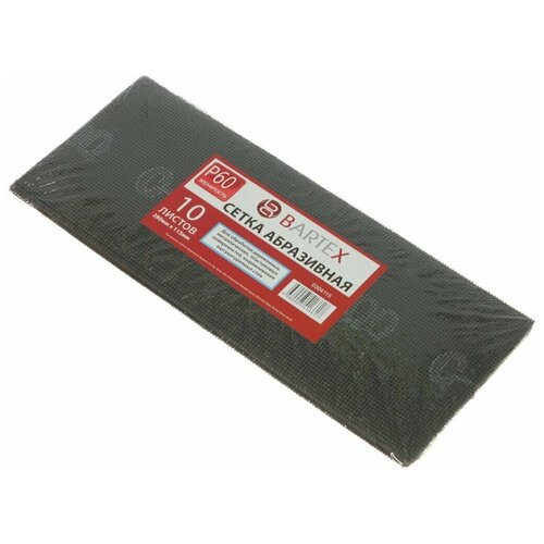 Сетка абразивная Р600 115х280 мм 10 шт Bartex 0304115 336₽