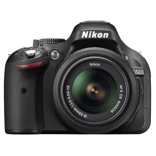 Фотоаппарат Nikon D5200 Kit AF-S DX NIKKOR 18-55mm f/3.5-5.6G VR, черный..