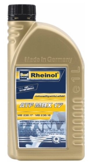 Трансмиссионное масло Swd Rheinol ATF ATF MBХ 17 синтетическое 1 л
