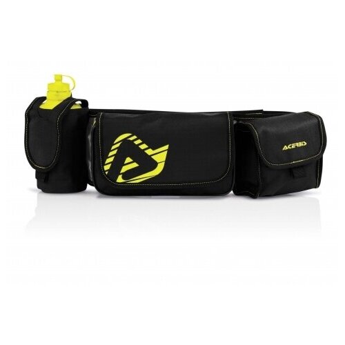 фото Сумка на пояс acerbis profile black/yellow (3 l)