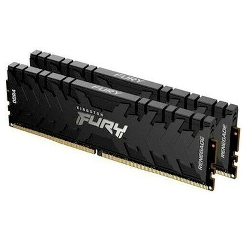 Оперативная память 16Gb Kingston Fury Renegade Black DIMM DDR4 2666MHz PC21300 KF426C13RBK216 2x8Gb KIT 995400₽