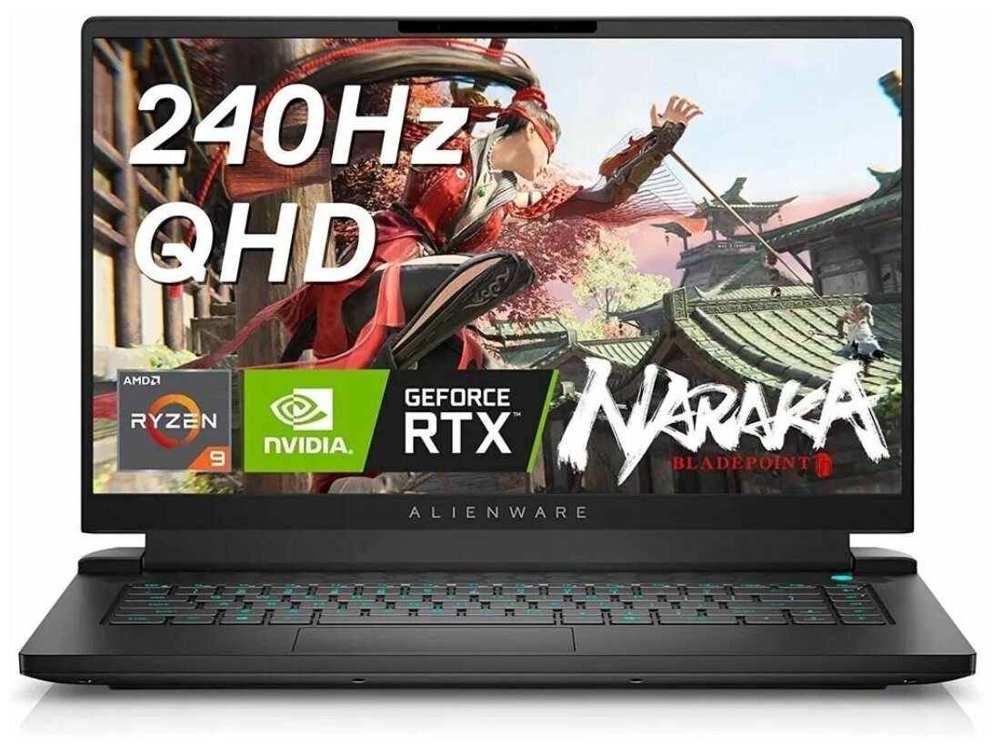 Ноутбук Dell Alienware m15 R7 [AWM15R7-A324BLK-PUS] (15.6"240Hz /AMD Ryzen 9 6900HX/GeForce RTX 3070 Ti 8GB/RAM 32GB/1TB SSD/Windows 11 Home)