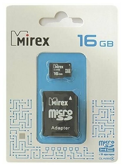 Карта памяти MIREX Micro SDHC 16GB - фото №6