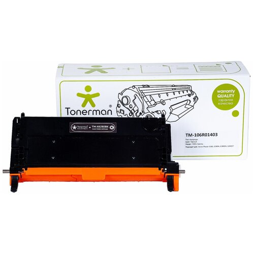 Картридж Tonerman 106R01403 (Bk) для Xerox Phaser 6280, 6280N, 6280DN, 6280DT