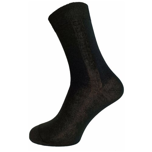 фото Комплект 30 пар киреевских носков из хлопка mix_с-24-30-25-чёрный глянец, черный, размер 25 киреевские носки