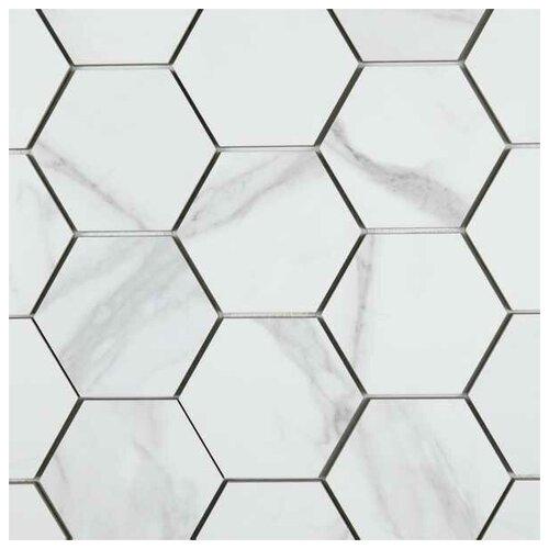 Мозаика Velsaa Calacatta Калаката Saturio Glacier Hex Mosaic