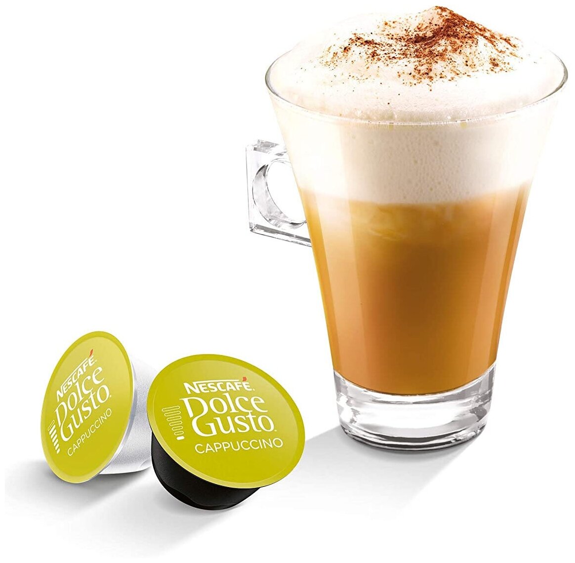 Кофе в капсулах Nescafe Dolce Gusto Cappuccino, 48 капсул (3 уп х 16 шт)