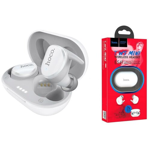 Беспроводные наушники ES41 Clear sound TWS bluetooth earphone HOCO белая 235000₽
