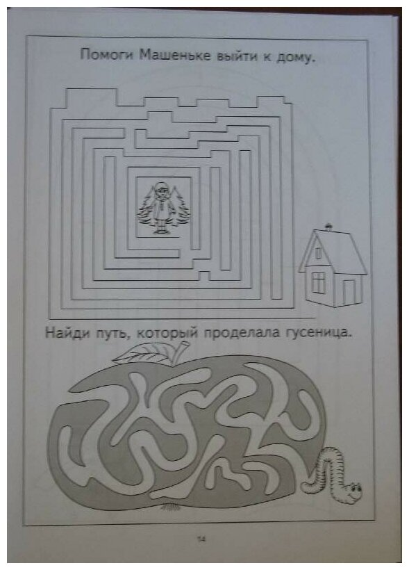 Пройди лабиринты. Задания на зрительное восприятие и мелкую моторику рук. Для детей 4-5 лет - фото №4