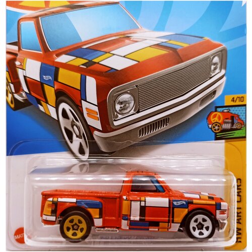 Машинка базовая / Hot Wheels / HCV74-M7C8 / 69 Chevy Pickup / красный / оригинал