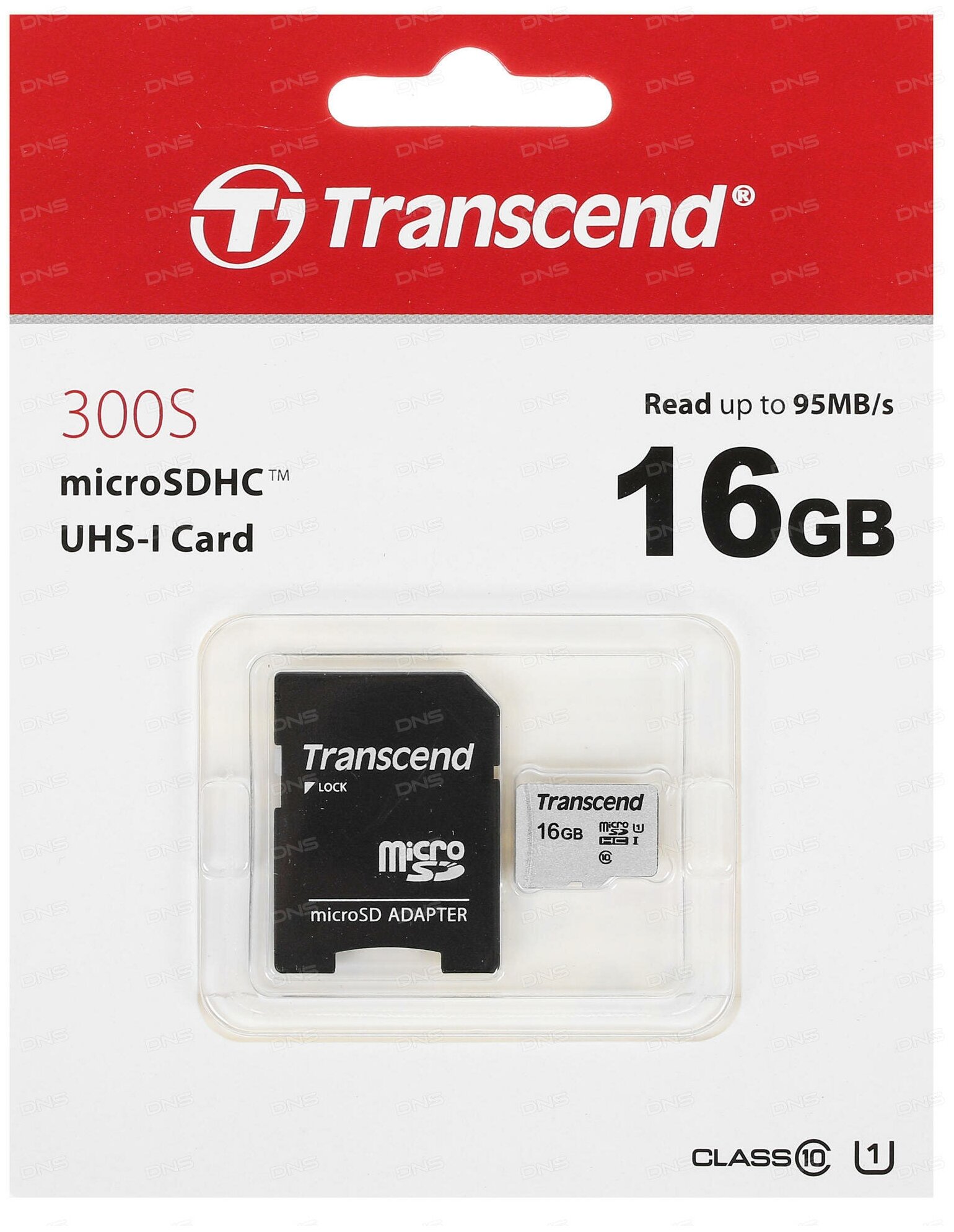 Карта памяти Transcend microSD 300S Class 10 UHS-I U1