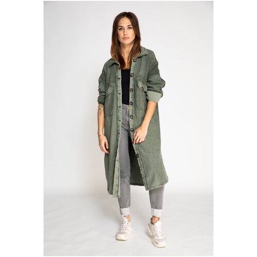 Кардиган, Цвет Оливковый, Размер XS/S