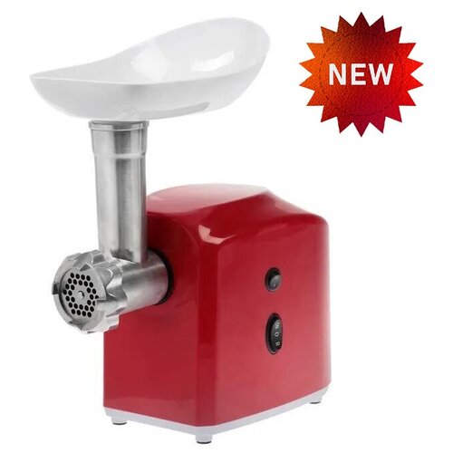 Мясорубка мясорубка электрическая для фаршакрасная2400Втфункция реверс3 диска нарезкинасадки для кеббеколбассосисокдомашняя мясорубка 488800₽