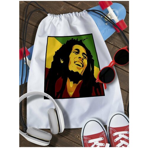 Мешок для сменной обуви Bob Marley - 8 bob marley