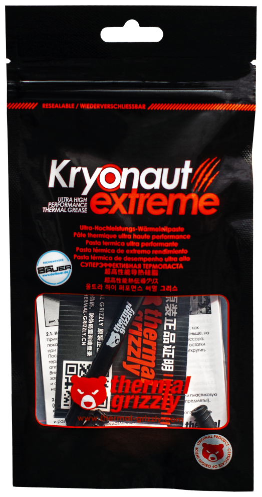 Термопаста Thermal Grizzly Kryonaut Extreme 2 г шприц TG-KE-002-R