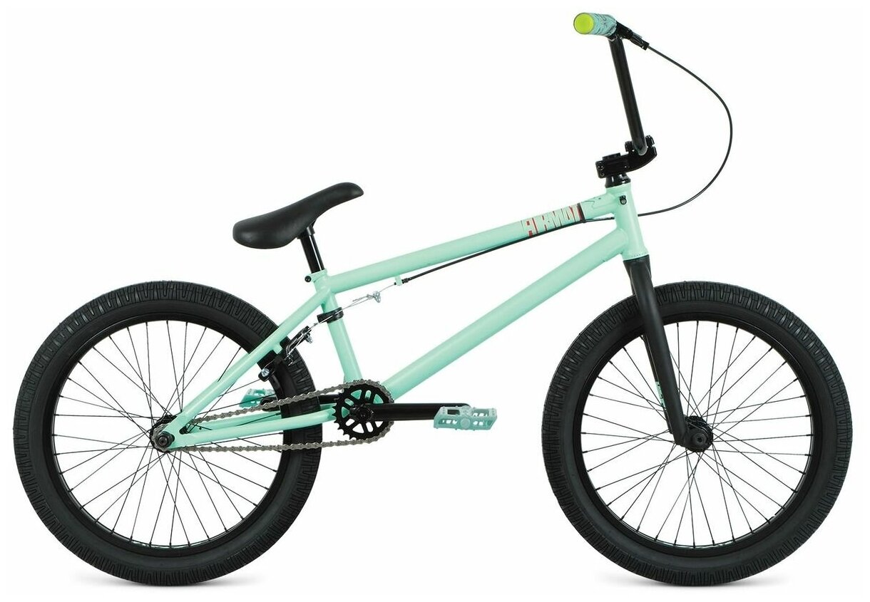 Велосипед Format 3214 20" (2021) (Велосипед FORMAT 3214 (20" 1 ск. рост. 20.6"), светло-зеленый матовый, RBKM1X501002)