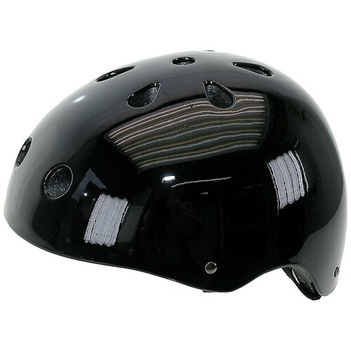 фото Шлем 5-731282 универс/вмх/freestyle 11 отверстий,суперпрочный 58-61см черный лакир. m-wave