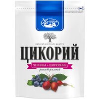 Цикорий растворимый Бабушкин хуторок черника и шиповник 100% натуральный без кофеина 100 г