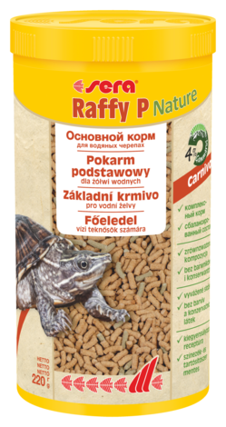 Корм для рептилий Sera Raffy P Nature, 1 л, 220 гр