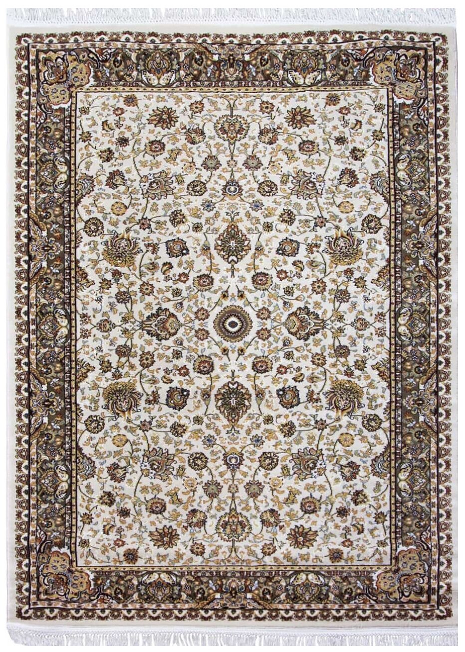 Ковёр Merinos Shahreza 240x330 прямоугольный кремовый/коричневый d203