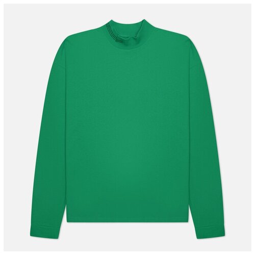 фото Мужской лонгслив pangaia archive high neck зелёный , размер s
