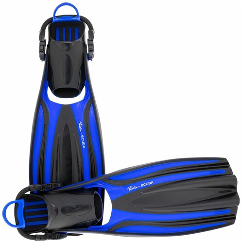 ласты marlin scuba white elastic bungee strap 41 44 Ласты для дайвинга Marlin Scuba blue размер 41-44