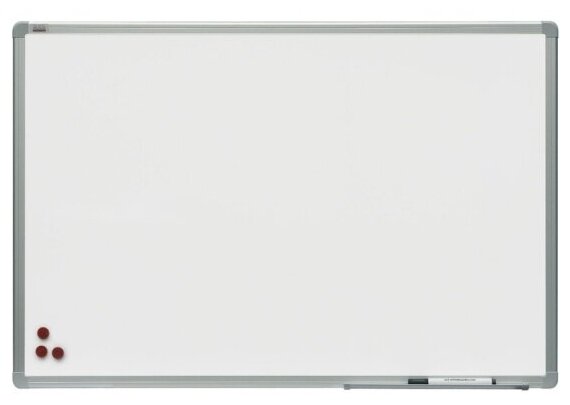 Доска магнитно-маркерная 2X3 Office TSA1218, 120x180 см, алюминиевая рама