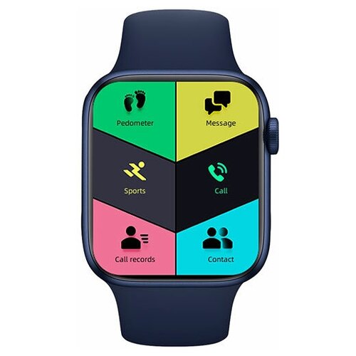 Умные часы CheckME Smart CMSAK76BLBL с будильником фитнес-трекером трекером настроения 764200₽