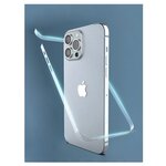 Защита торцов корпуса для iPhone 12 Pro Max X-ONE Frame Protector со специальной решетчатой защитой микрофона и технологических отверстий - изображение