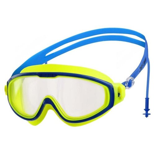 onlitop очки для плавания беруши взрослые цвета микс ONLITOP Очки для плавания, взрослые + беруши, цвета микс